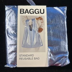 NWT BAGGU LIGHT BLUE Standard Size Reusable Bag